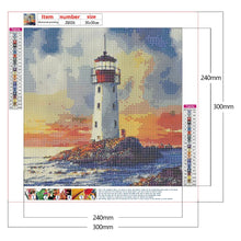 Load image into Gallery viewer, Lighthouse-Full Drill Diamond Painting
