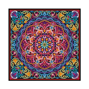 Mandala-Partial Special Luminous Diamond Painting-30x30cm