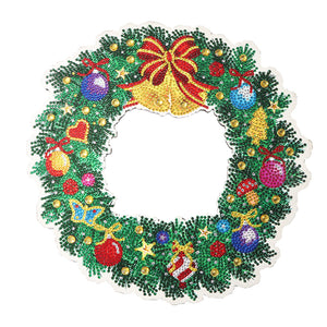 Christmas-Single Side Drill-Diamond Wreath