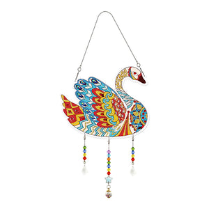 Hanging Light Catcher Board Rainbow Art Plate