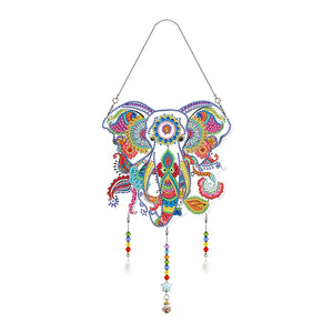 Hanging Light Catcher Board Rainbow Art Plate