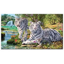 Load image into Gallery viewer, Tiger -Full Round/Square Diamond Painting (70*40cm)
