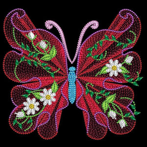 Butterfly-Crystal Rhinestone Diamond Painting(30*30CM)