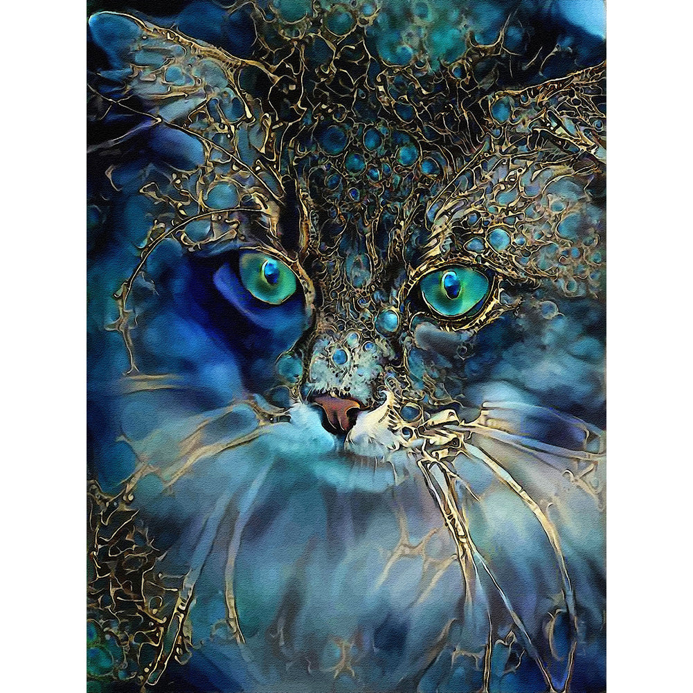 Cat-Full Drill Diamond Painting