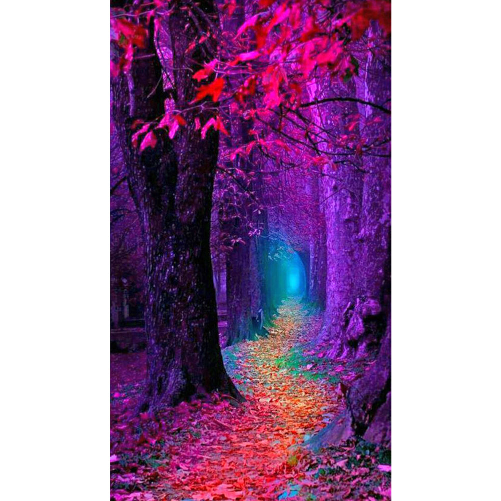 Dream Forest Path-Full Drill Diamond Painting-40x70cm