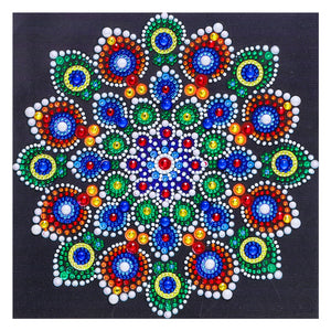 Mandala-Special Shaped Crystal Diamond Painting-30*30CM