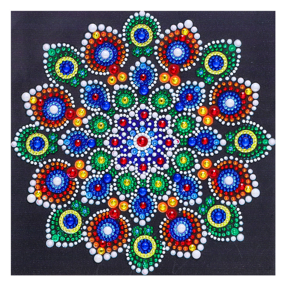 Mandala-Special Shaped Crystal Diamond Painting-30*30CM