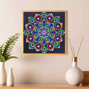 Mandala-Special Shaped Crystal Diamond Painting-30*30CM