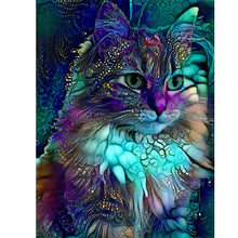 Load image into Gallery viewer, Blue Cat-Full Drill Diamond Painting
