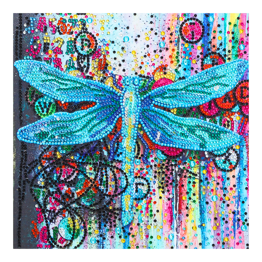 Dragonfly-Special Shaped Crystal Diamond Painting-30*30cm