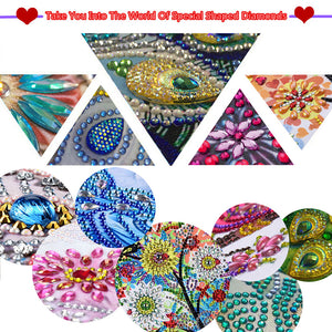 Dragonfly-Special Shaped Crystal Diamond Painting-30*30cm