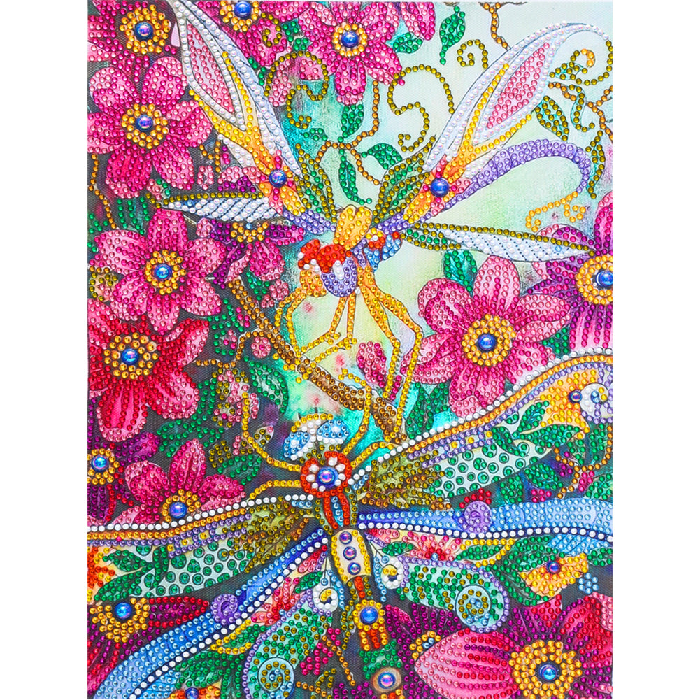 Dragonfly-Special Shaped Crystal Diamond Painting-30*40cm