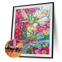 Load image into Gallery viewer, Dragonfly-Special Shaped Crystal Diamond Painting-30*40cm
