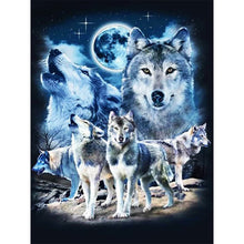 Load image into Gallery viewer, Wolf-Full Drill Diamond Painting
