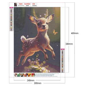 Deer-Full Drill Diamond Painting