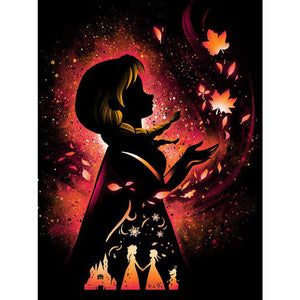 Silhouettes Of Disney Characters-Full Drill Diamond Painting