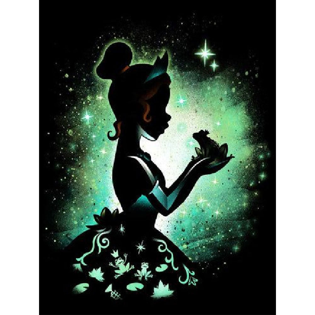 Silhouettes Of Disney Characters-Full Drill Diamond Painting