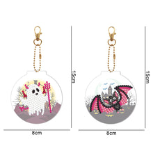 Load image into Gallery viewer, 2pcs Halloween Double Sided Keychain
