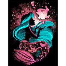 Load image into Gallery viewer, Silhouette Disney Mermaid Princess-Full Drill Diamond Painting
