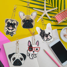 Load image into Gallery viewer, 5pcs Dog Double Sided Keychain
