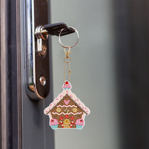 5pcs Ice Cream Double Sided Keychain