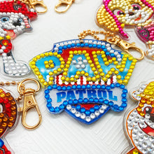 Load image into Gallery viewer, 6pcs Paw Patrol Double Sided Keychain
