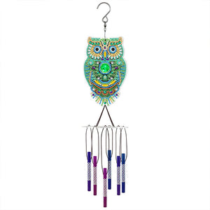 Acrylic Wind Chime Bell Pendant DIY Diamond Painting Mosaic Kit