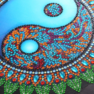 Mandala-Special Shaped Crystal Diamond Painting-30*30cm