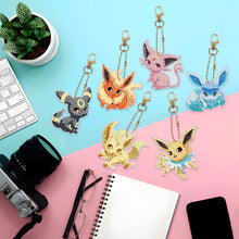 Load image into Gallery viewer, 6pcs Pok¨¦mon Double Sided Keychain
