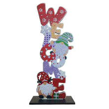 Load image into Gallery viewer, Halloween/Christmas Single Sided Wooden Desktop Ornaments
