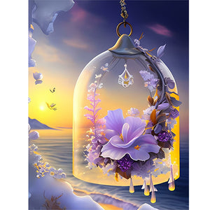 Beach Crystal Scenery-Full Drill Diamond Painting