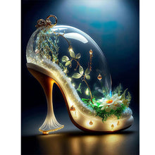 Load image into Gallery viewer, Fantasy Crystal High Heels-Full Drill Diamond Painting
