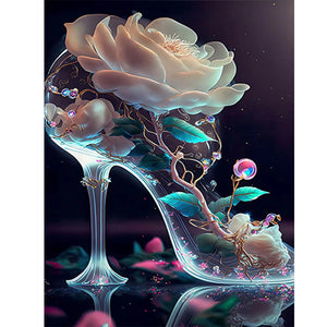 Fantasy Crystal High Heels-Full Drill Diamond Painting