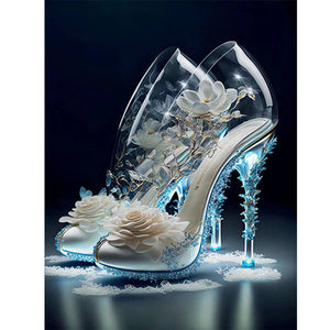 Fantasy Crystal High Heels-Full Drill Diamond Painting