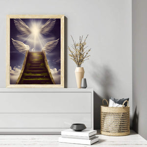 Stairway To Heaven-Full Round Diamond Painting-30x40cm