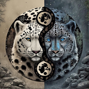 Tai Chi Animal-Full Round Diamond Painting-30x30cm