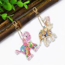 Load image into Gallery viewer, 6pcs Elephant Double Sided Keychain
