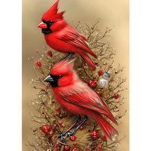 Load image into Gallery viewer, North American Cardinal - Full Drill Diamond Painting
