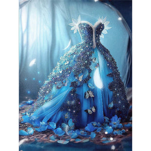 Wedding Dress-Full Drill Diamond Painting