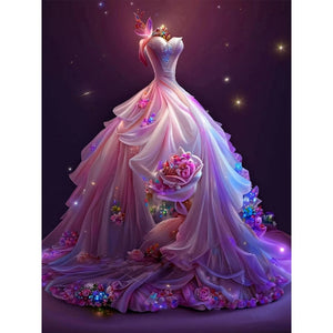 Wedding Dress-Full Drill Diamond Painting