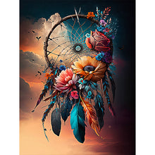 Load image into Gallery viewer, Dreamcatcher-Full Round Diamond Painting-30x40cm
