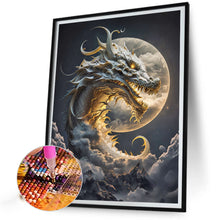 Load image into Gallery viewer, Dragon-Full Round Diamond Painting-30x40cm
