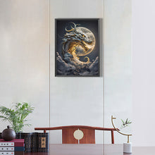 Load image into Gallery viewer, Dragon-Full Round Diamond Painting-30x40cm
