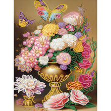 Load image into Gallery viewer, Vase-Partial Special Diamond Painting-30x40cm
