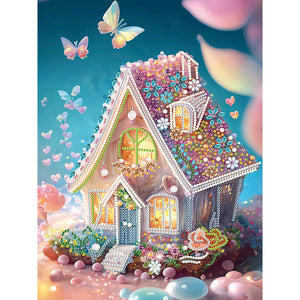 Dream Greenhouse-Partial Special Diamond Painting-30x40cm