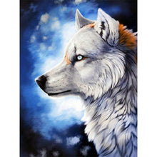 Load image into Gallery viewer, Wolf-Full Round Diamond Painting-30x40cm
