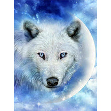 Load image into Gallery viewer, Wolf-Full Round Diamond Painting-30x40cm
