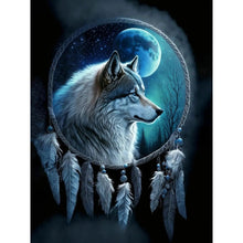 Load image into Gallery viewer, Wolf-Full Round Diamond Painting-30x40cm
