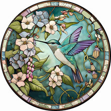 Load image into Gallery viewer, Stained Glass Animal-Full Round Diamond Painting-35x35cm
