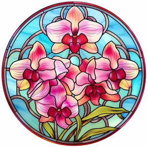 Flower-Full Round Diamond Painting-30x30cm